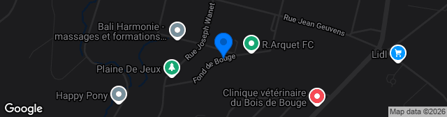 Map showing Fond De Bouge
