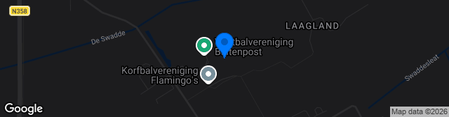 Map showing Sportpark De Swadde