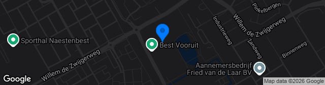 Map showing Sportpark De Leemkuilen veld 1