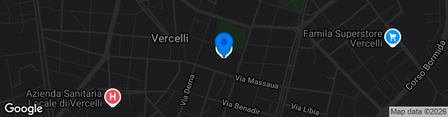 Map showing Stadio Silvio Piola