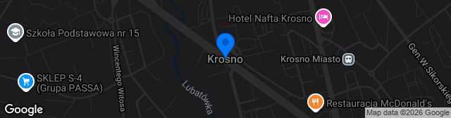 Map showing Stadion MOSiR