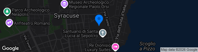Map showing Stadio Nicola de Simone