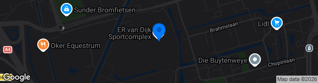Map showing Sportpark Den Hoorn